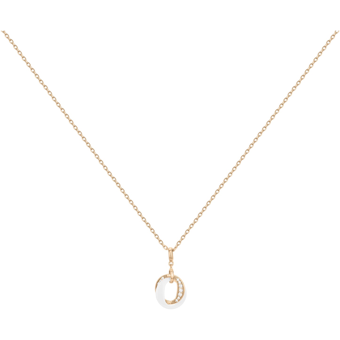COLL. PL.OR EO 3M14K, CERAM. BLANCHE 14 OZ-42+3CM