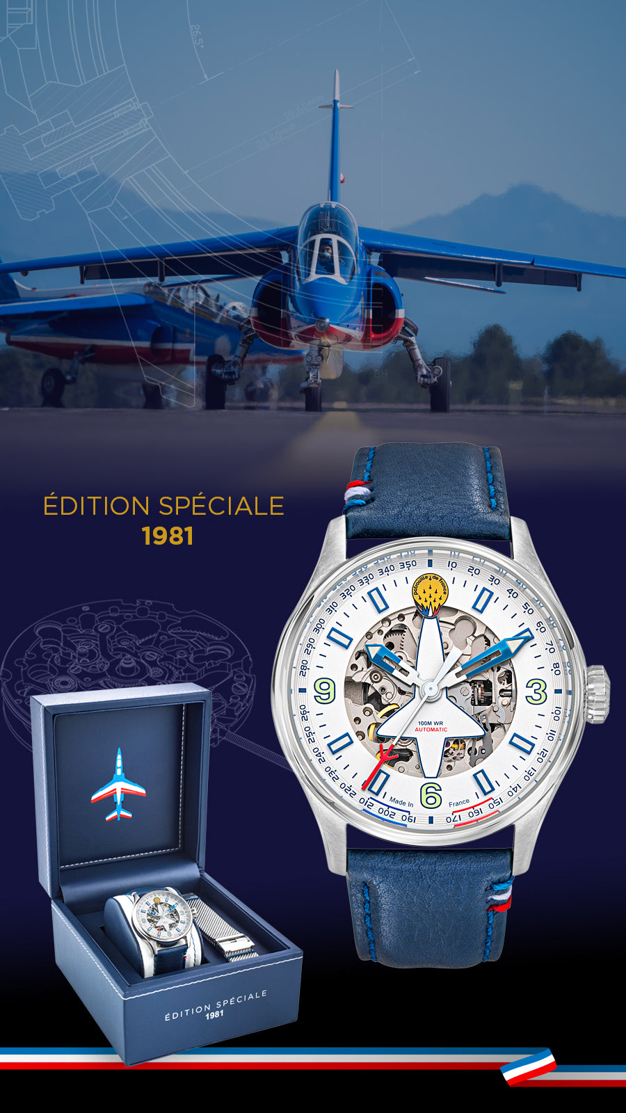 Montre Patrouille de France - Edition Spéciale 1981 Automatique ES1981-668904