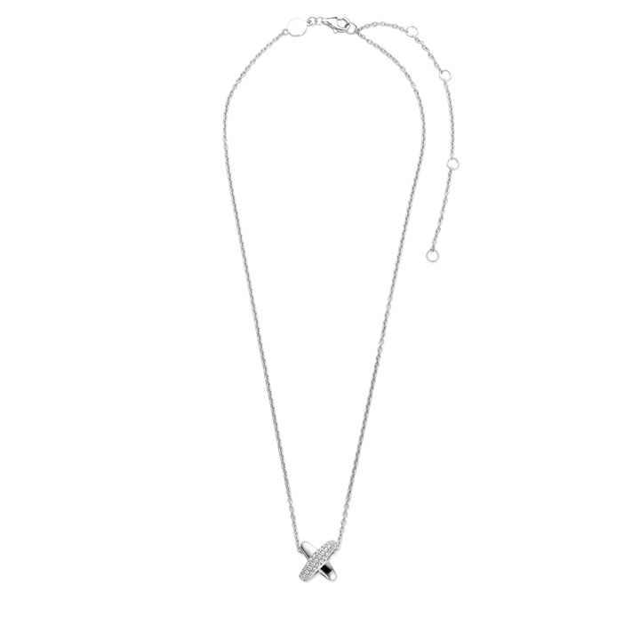 Collier TI SENTO Argent et Zirconium