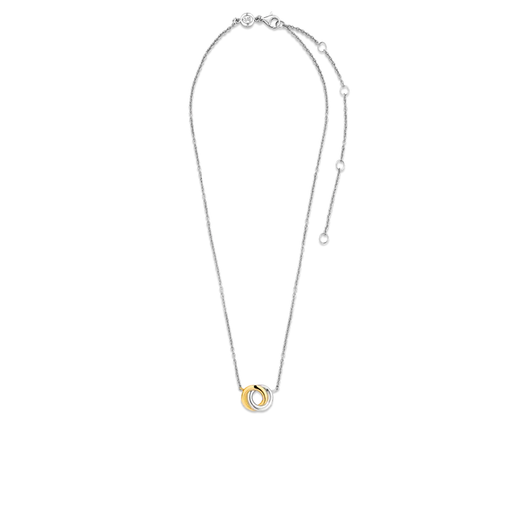 Collier TI SENTO Infini Argent & Plaqué Or Jaune 3915SY