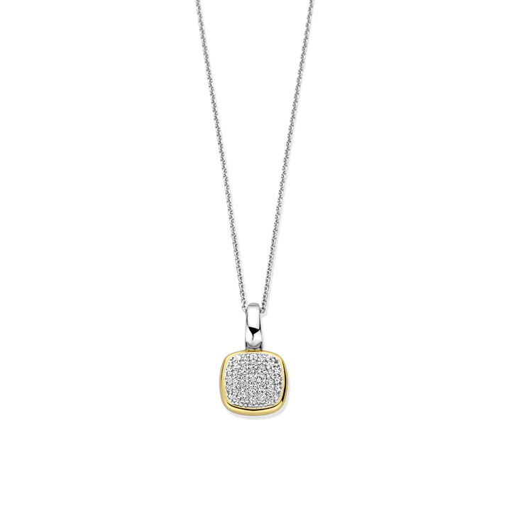 Pendentif TI SENTO Plaqué Or Géométrique