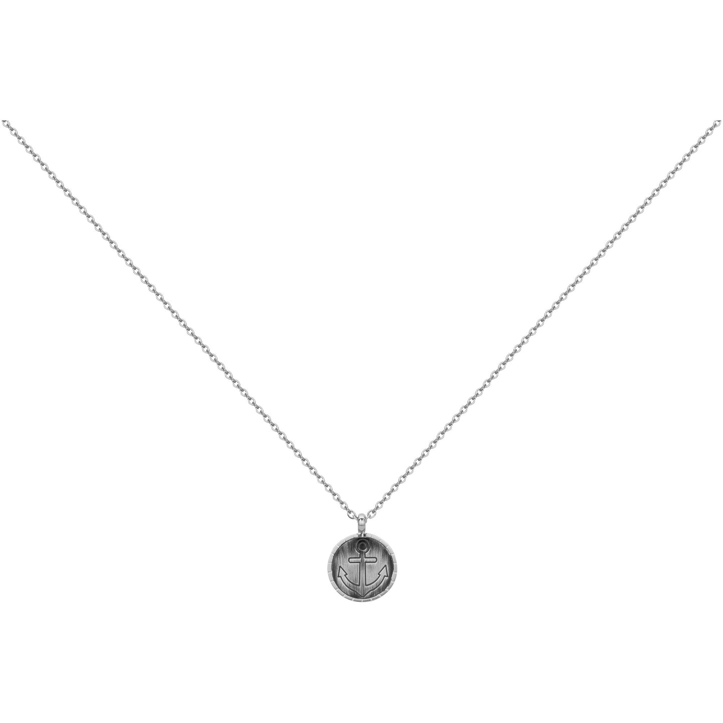 COLLIER ACIER VINTAGE-50+10CM