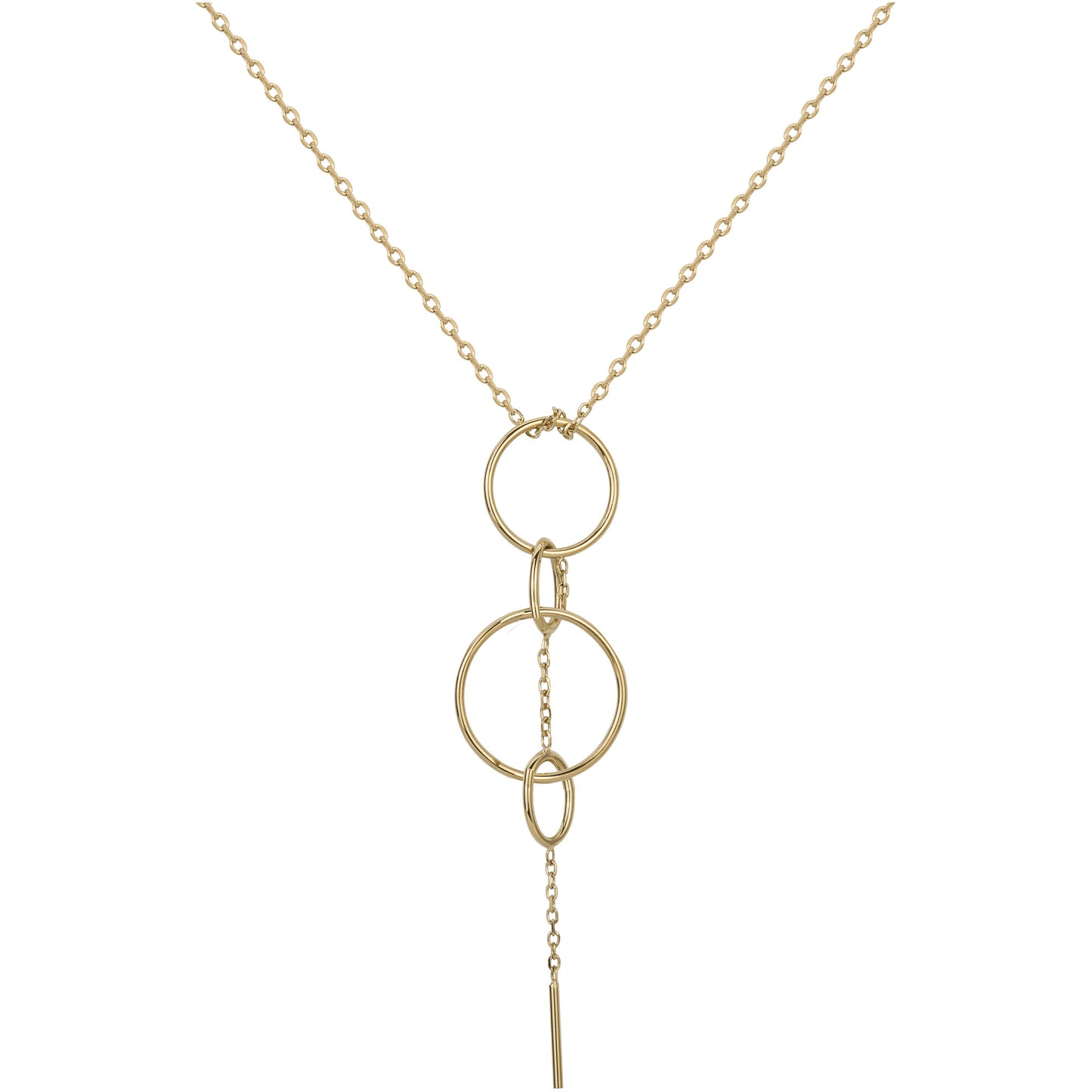 COLLIER ACIER IPG MULTI CERCLES-75+5CM