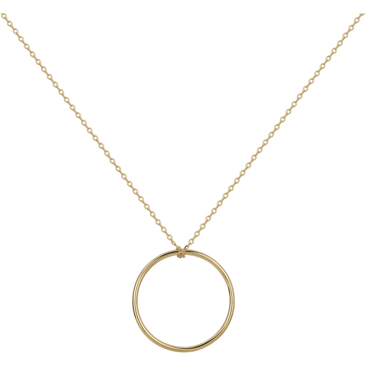 COLLIER ACIER IPG CERCLE-42+3CM