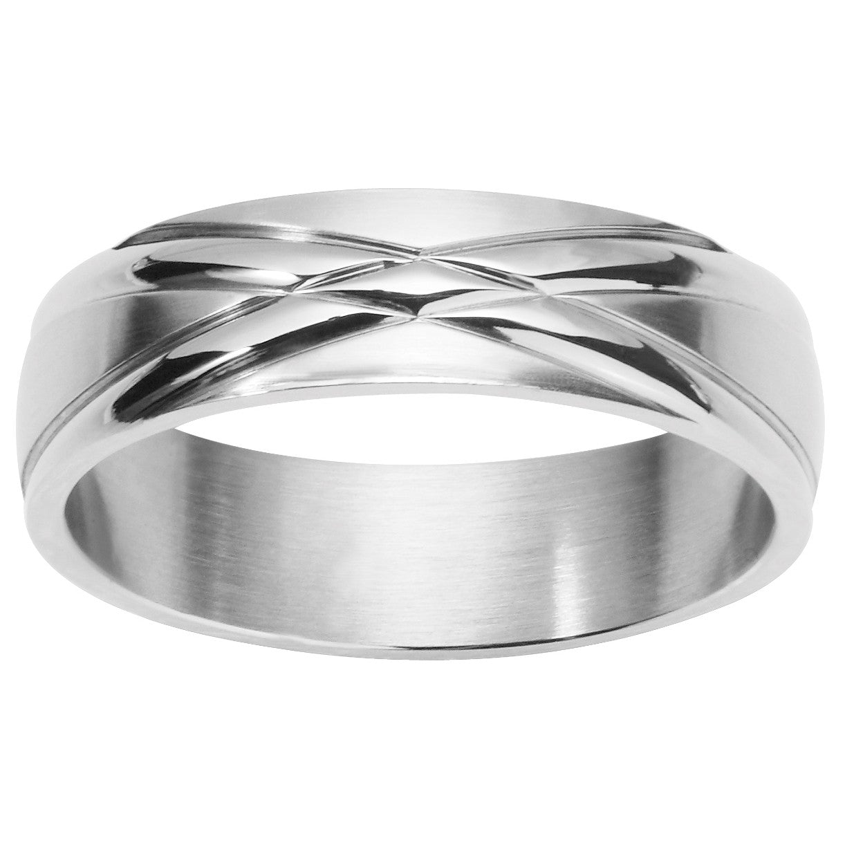 BAGUE ACIER - Bijouterie Cordier