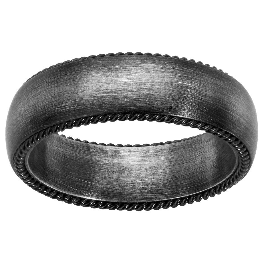 BAGUE ACIER VINTAGE - Bijouterie Cordier
