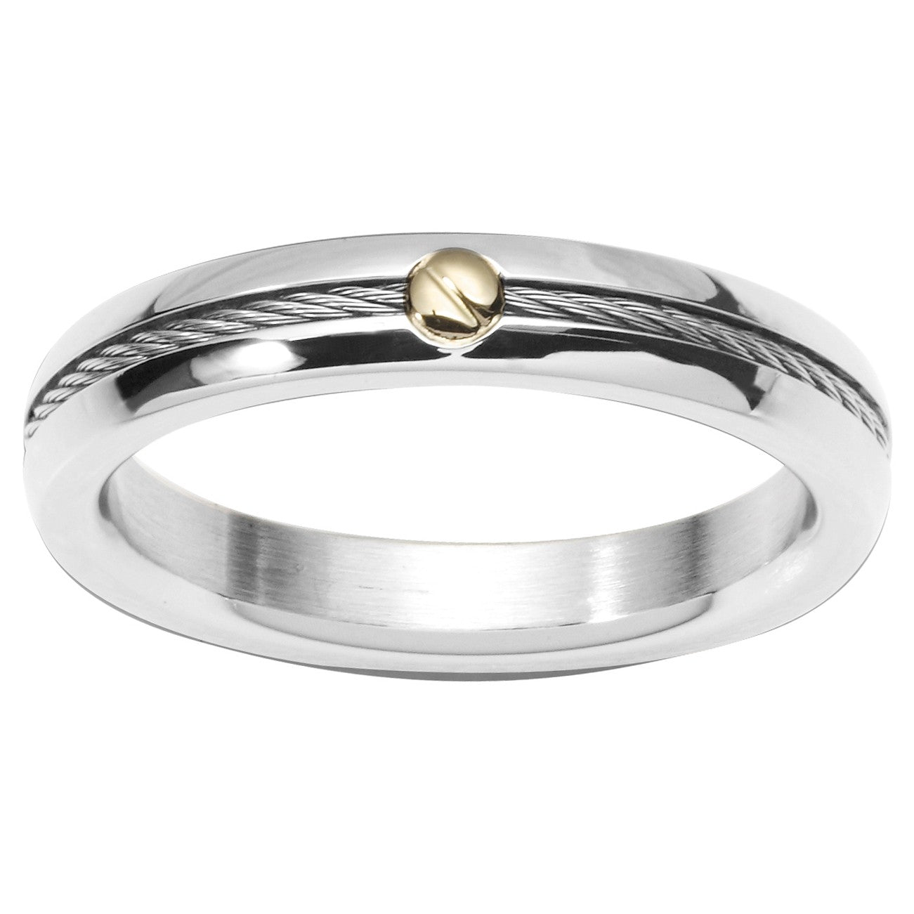 BAGUE CABLE AC/OR750/000 3VIS 0.05G - Bijouterie Cordier