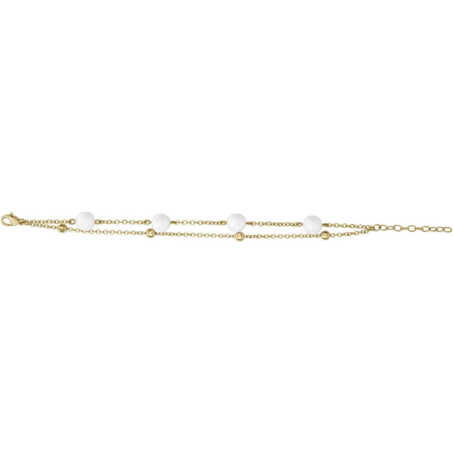 BRAC.ACIER IPG CERAM. BLANC-16+3CM