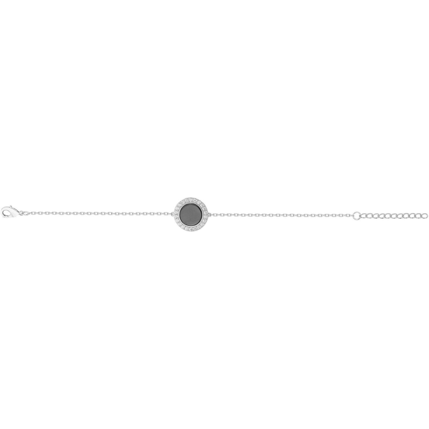 BRAC.ARGT. CERAM. NOIR 22 OZ-16+3CM