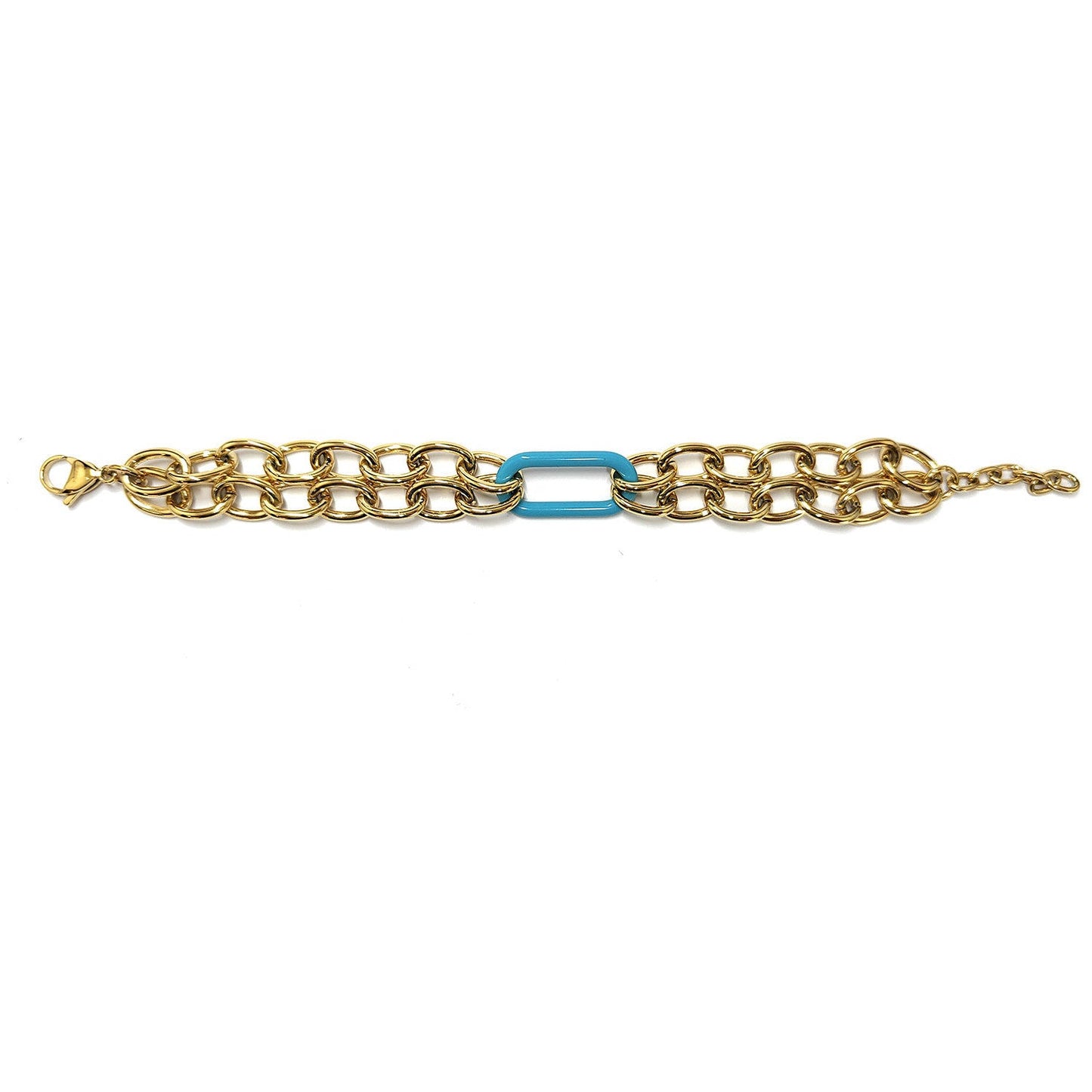 BRAC. ACIER IPG ACETATE BLEU 17.5+3CM