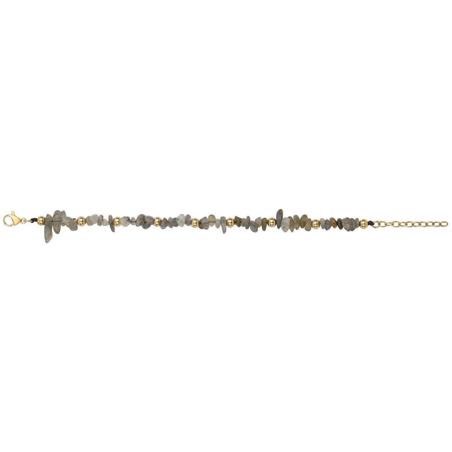 BRAC. ACIER IPG PIERRE DE LUNE GRISE NATURELLE-16,5+3cm