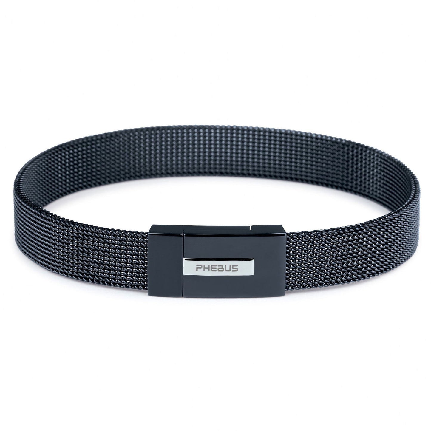 BRAC.AC.MAILLE MILANAISE IPN - FERMOIR AIMANTE 20.5CM - Bijouterie Cordier