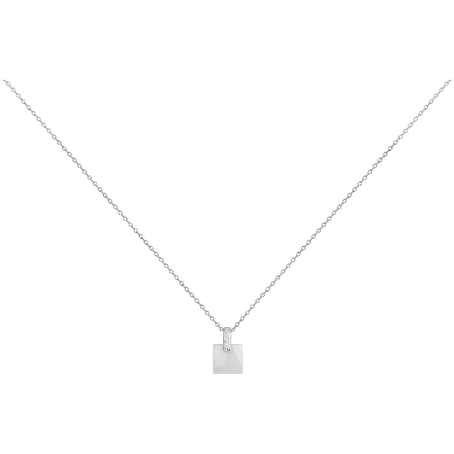 COLL. ARGENT CERAM. BLANCHE ET OZ-42+3CM