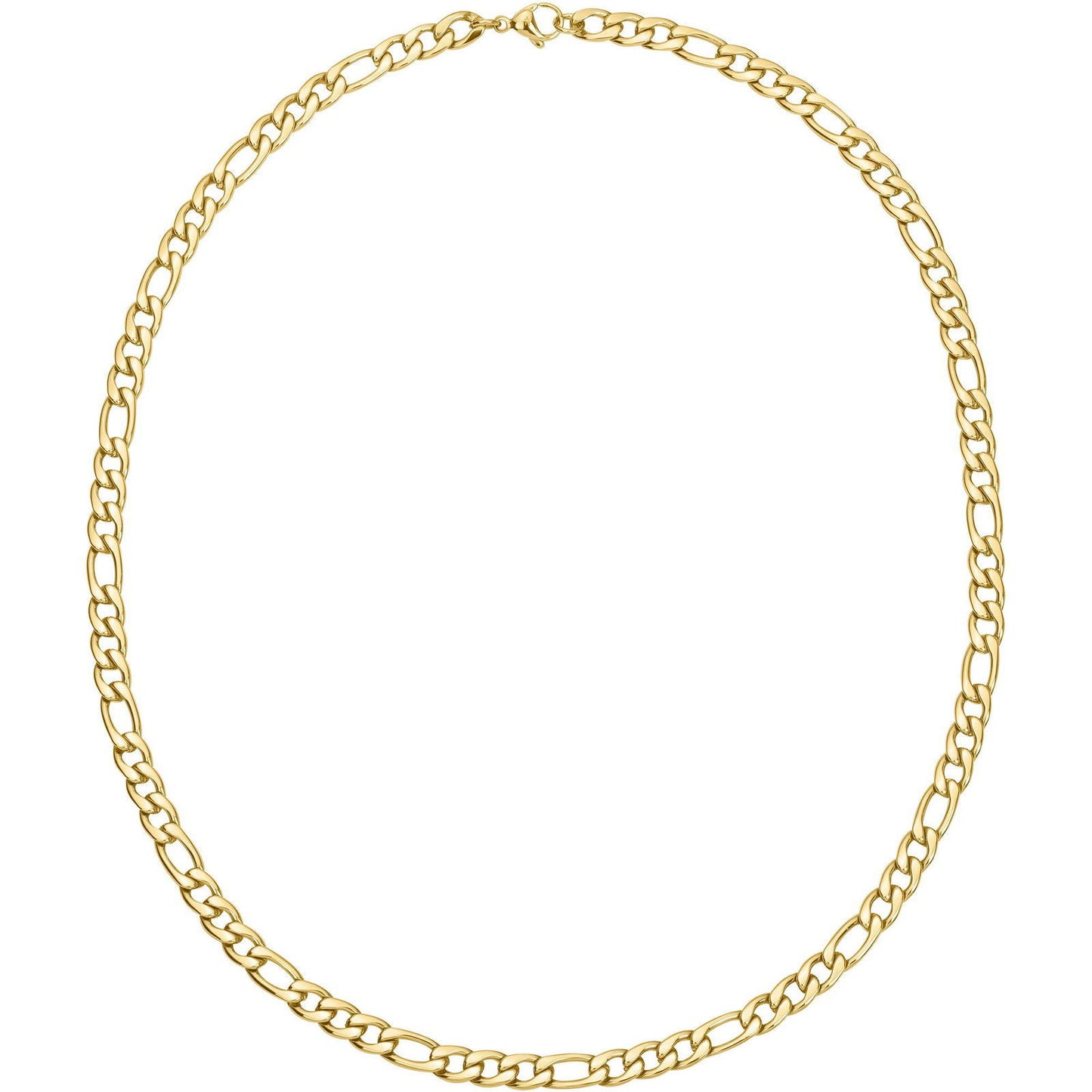COLL. ACIER IPG MAILLE GOURMETTE-55CM - Bijouterie Cordier