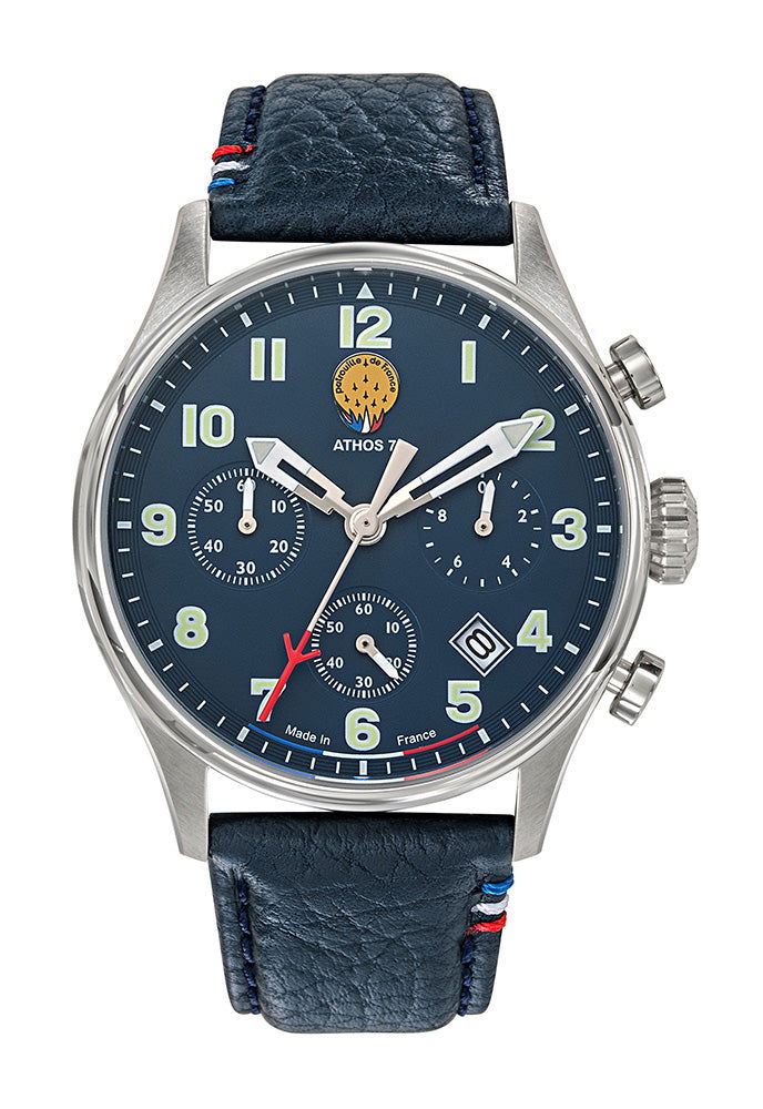 Montre Patrouille de France Athos7 - Chronographe A7-100EG-668136 - Bijouterie Cordier