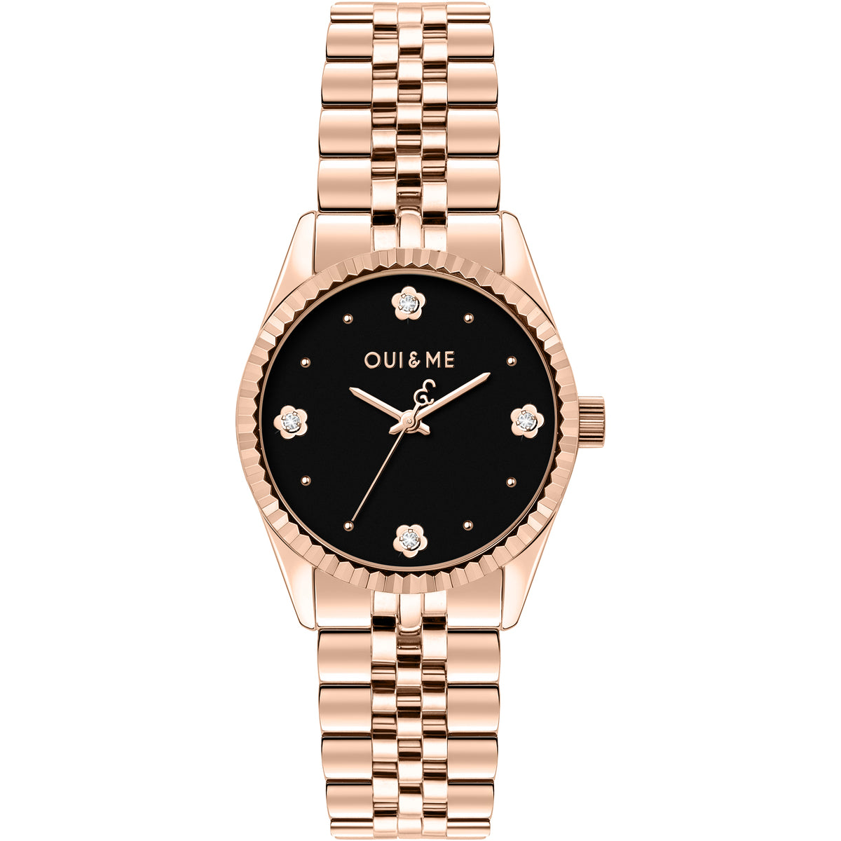 Montre Oui&Me Homme Acier Rose
