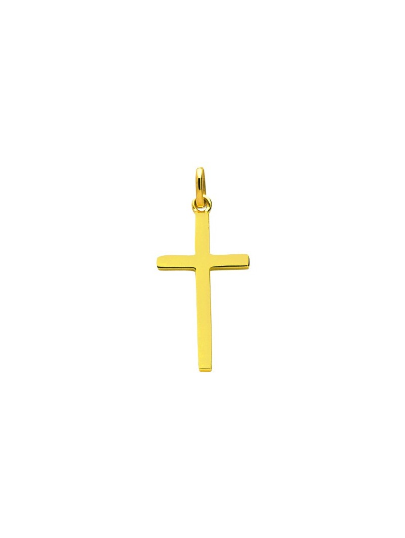 Pendentif Croix Or Jaune 18K 2,95g