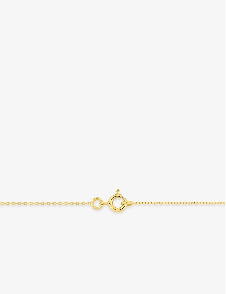 Chaîne forçat diamantée 1,10 mm – Or jaune 375‰, 55 cm