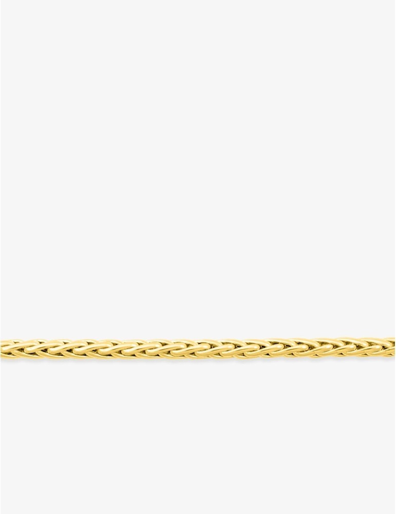 Bracelet Maille Palmier Ronde Or 375/1000 9K 18 cm – Maille 4 mm | Bijouterie Cordier