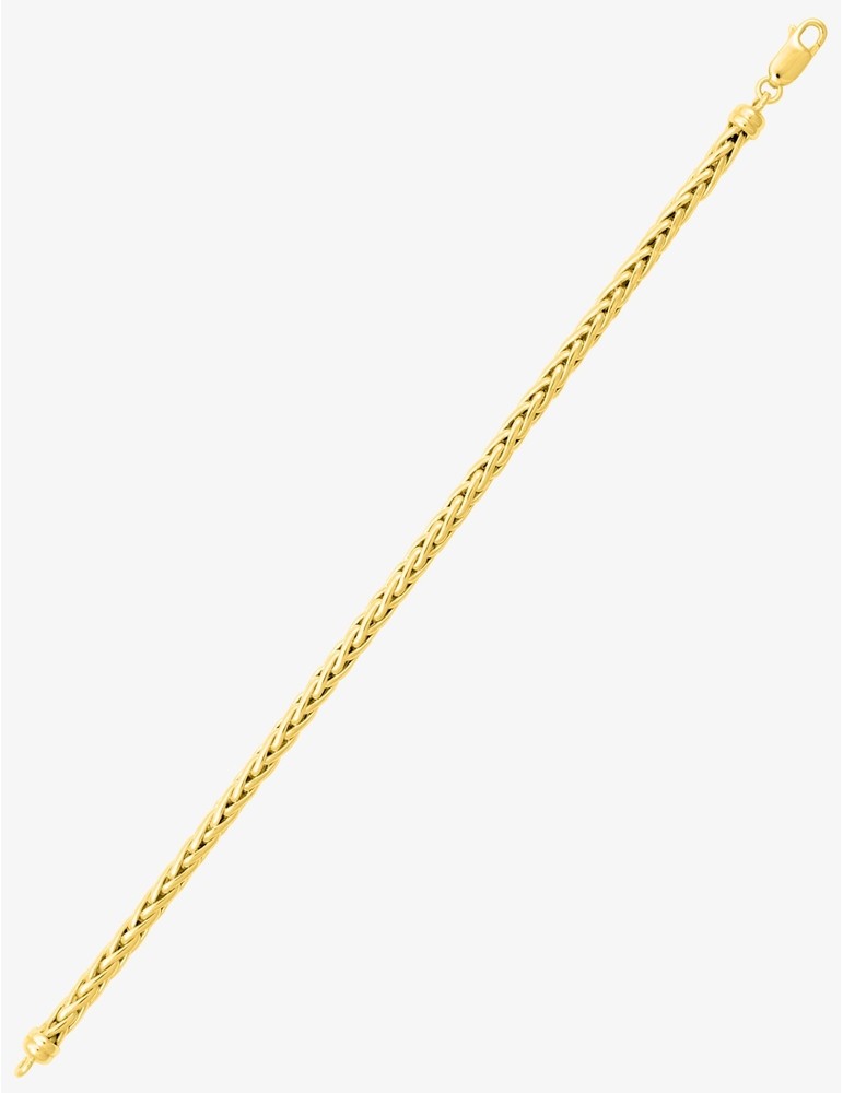 Bracelet Maille Palmier Or 375/1000 9K 18 cm – Maille 3.5 mm | Bijouterie Cordier