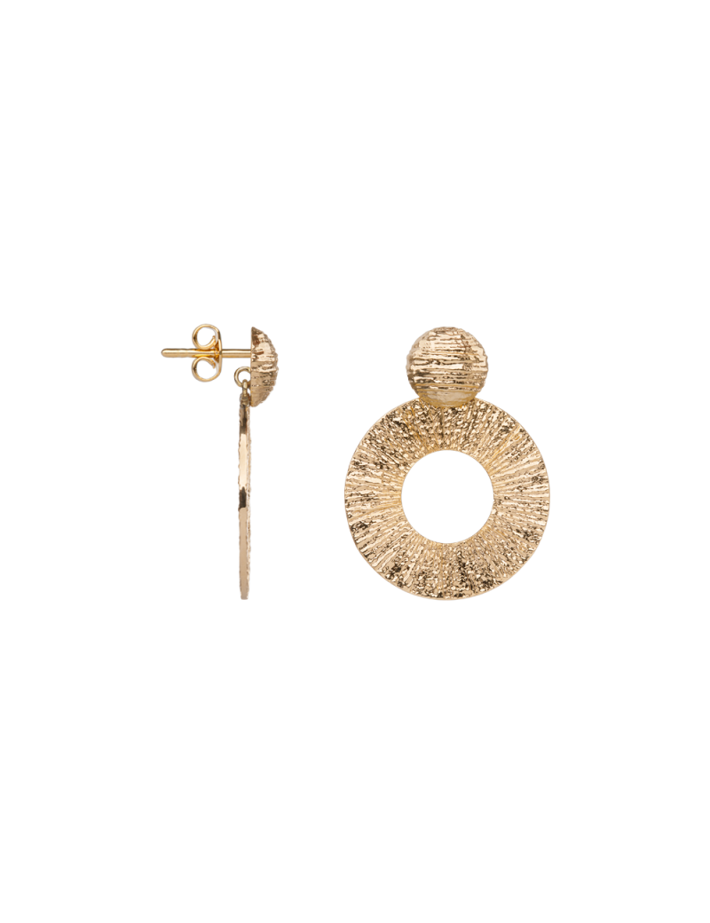 Boucles d’Oreilles Saunier Feuillette