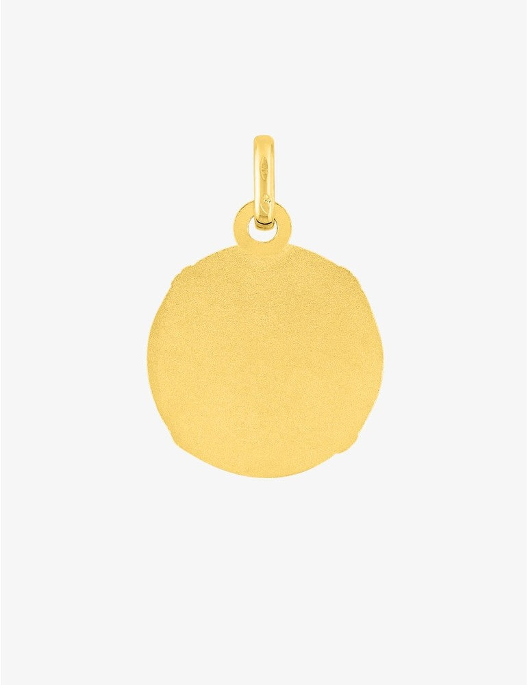 Médaille Ange en Or Jaune 375‰ avec Gravure Offerte