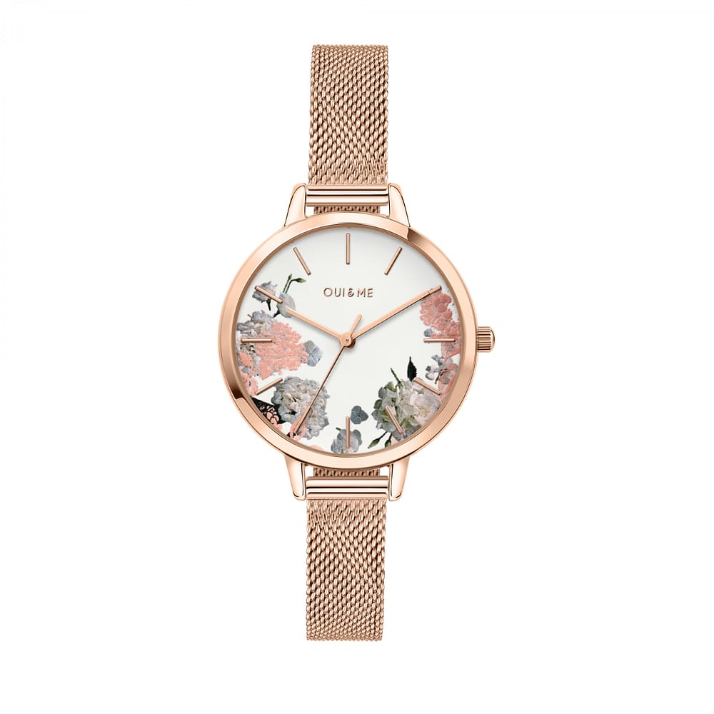 Montre Femme OUI&ME Acier et PVD Rose