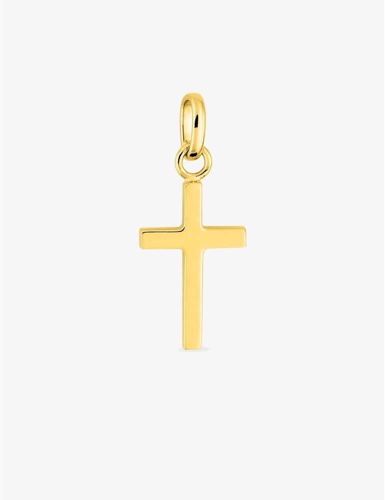 Pendentif Croix Or Jaune 375‰ 15 x 10 mm