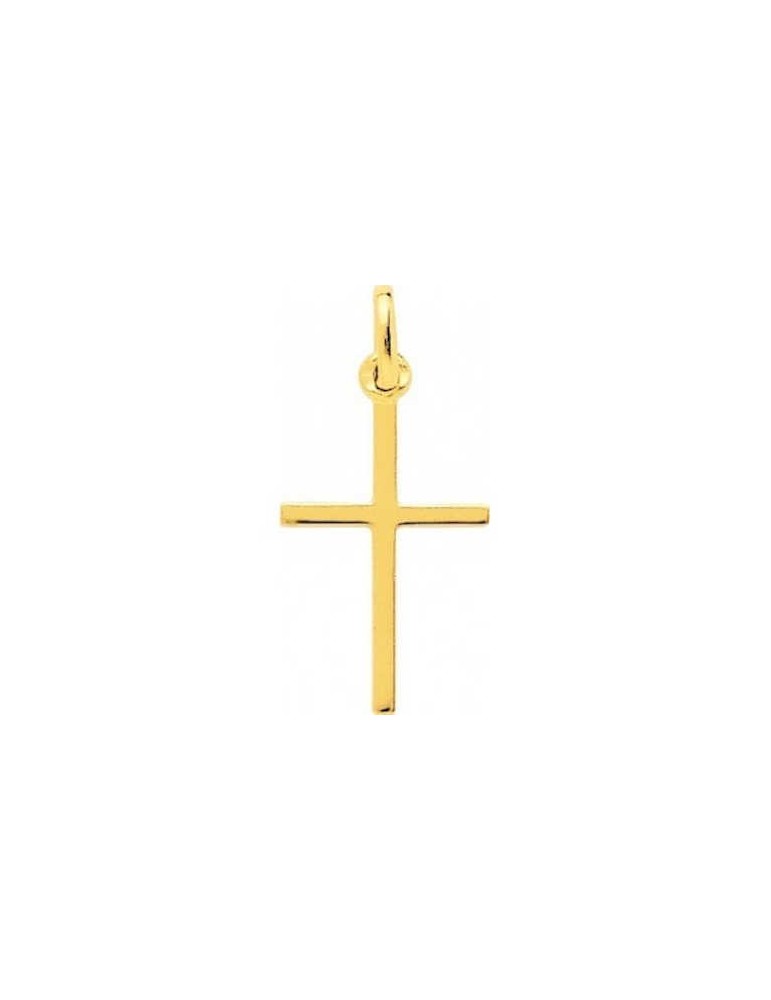 Pendentif Croix Or Jaune 18K de 0,75 g
