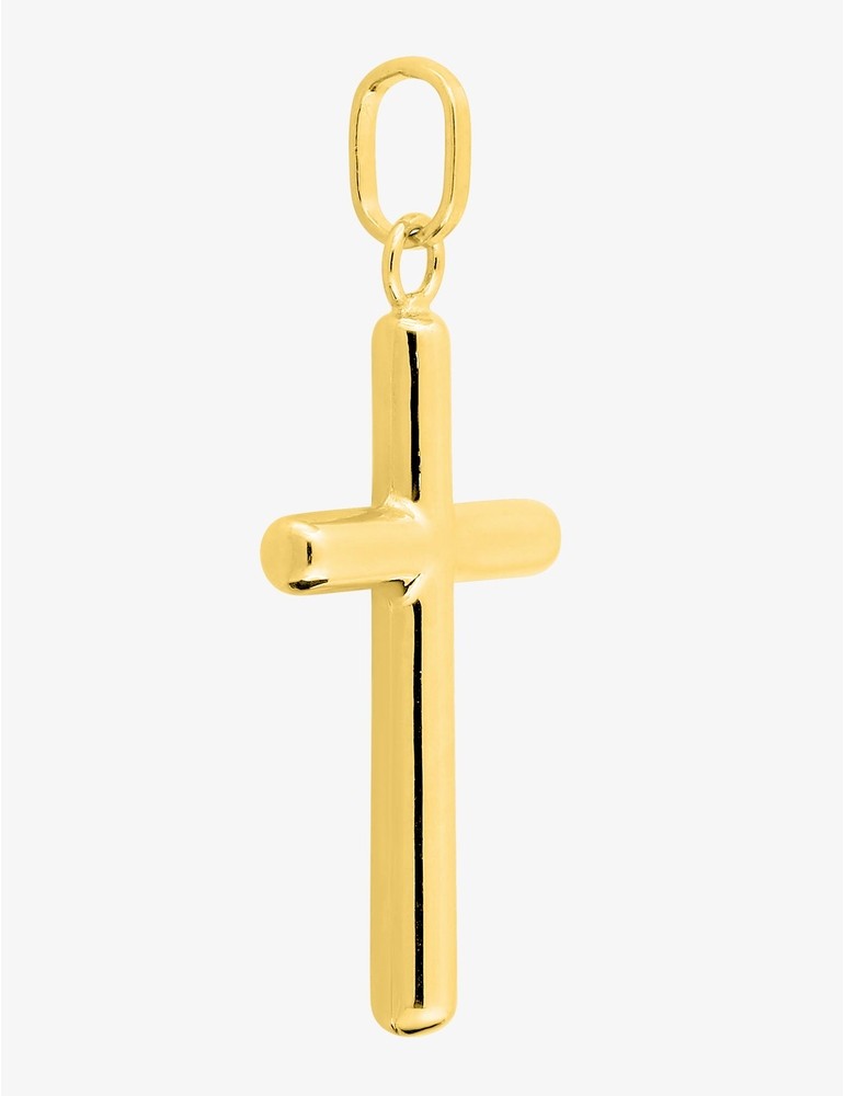 Pendentif Croix en Or Jaune 750/1000 – 8 x 20 mm