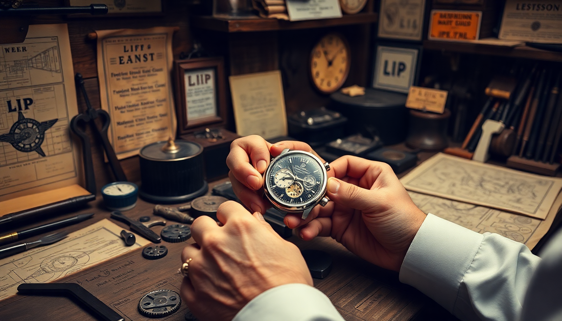 L'Incroyable Renaissance de LIP, la Légendaire Marque Horlogère Française