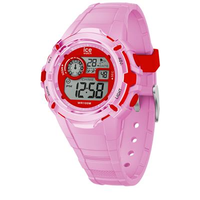 Montre ICE Digit Explorer - Lovely Pink Small (Référence : 023268)