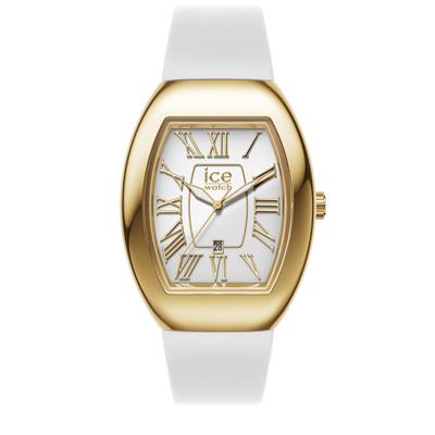 Montre ICE Boliday - Dome Metal White Gold Small 3H+D (Référence : 024049)