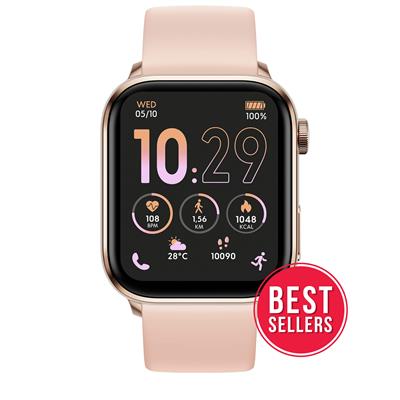 Montre Connectée ICE Smart 3.0 - Rose Gold et Nude - Écran AMOLED 1,78" - GPS