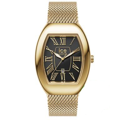 Montre ICE Boliday - Dome Metal Mesh Black GD Small 3H+D (Référence : 024486)