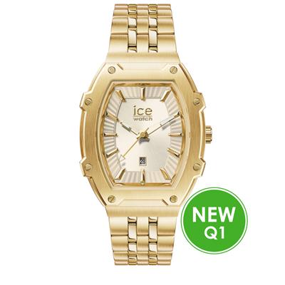 Montre ICE Boliday - Almond Skin Full Steel Small 3H+D (Référence : 024552)