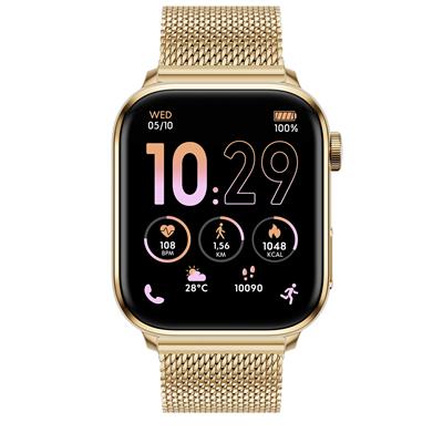 Montre Connectée ICE Smart 3.0 - Or - Milanese - Écran AMOLED 1,78" - GPS