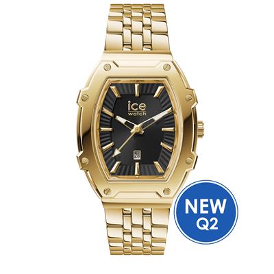Montre ICE Boliday - Black Full Steel Shiny Small 3H+D (Référence : 024970)