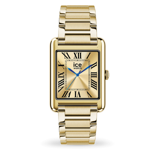 Montre Connectée ICE smart TKS 2.0 Rectangulaire – Gold, Look Total Gold