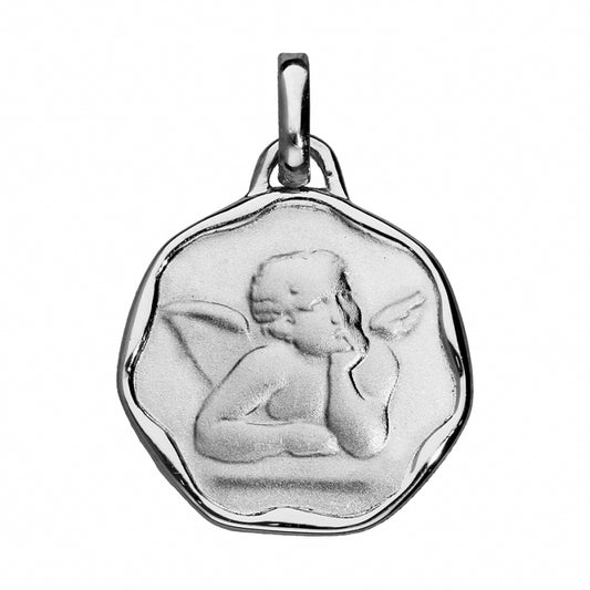 Médaille Ange Style cachet Argent