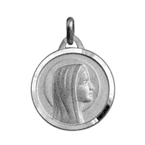 Médaille Vierge Ronde Argent