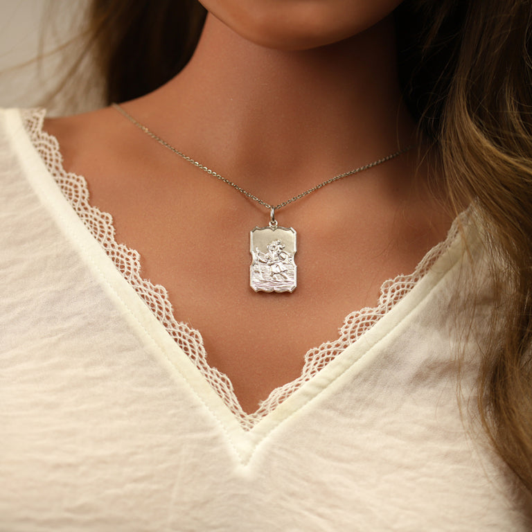 Médaille Saint Christophe Argent