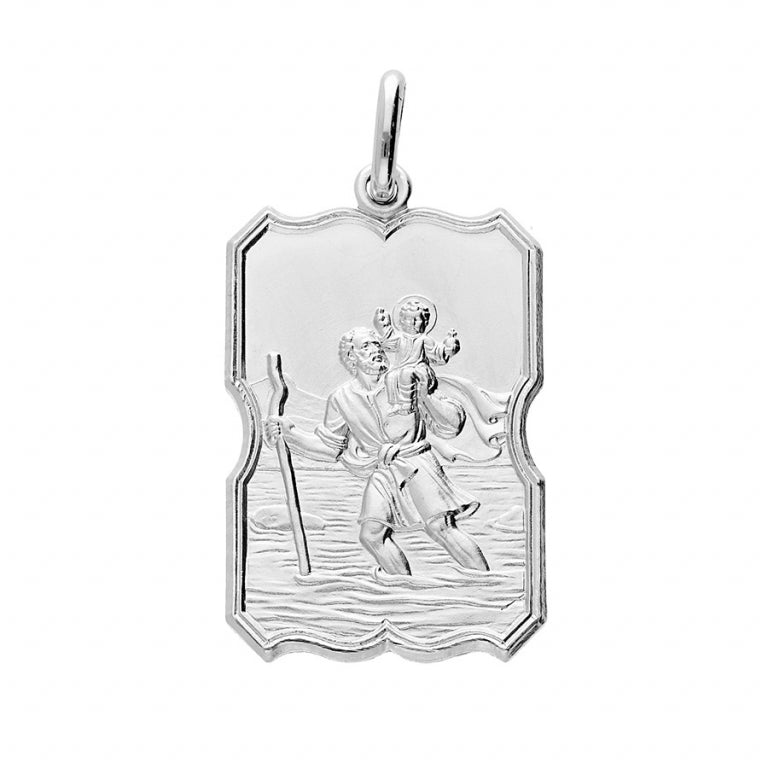 Médaille Saint Christophe Argent