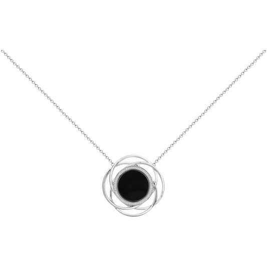 COLL. ARGENT CERAM. NOIRE ET OZ-42+3CM