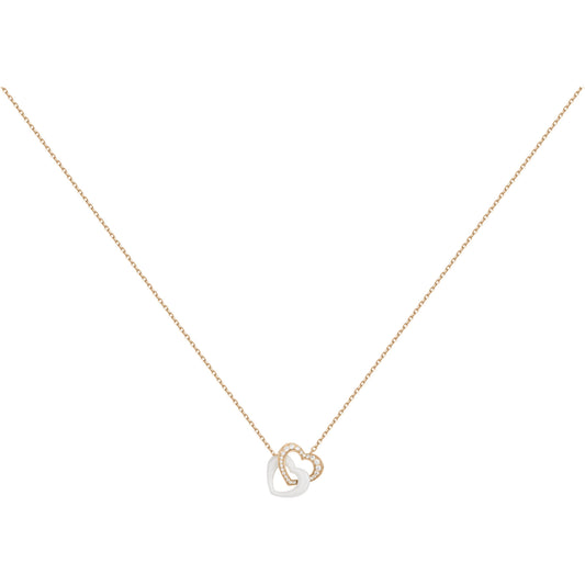 COLL. PL.OR EO 3M14K 22 OZ ET CERAM.BLANCHE-40+3CM