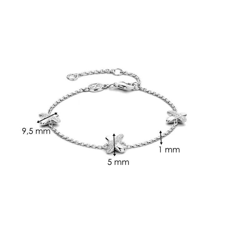 Bracelet TI SENTO Argent Zirconium