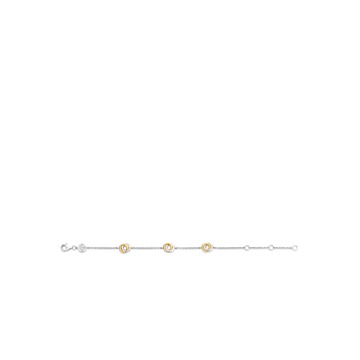 Bracelet TI SENTO Argent & Or Jaune Infini 2925SY