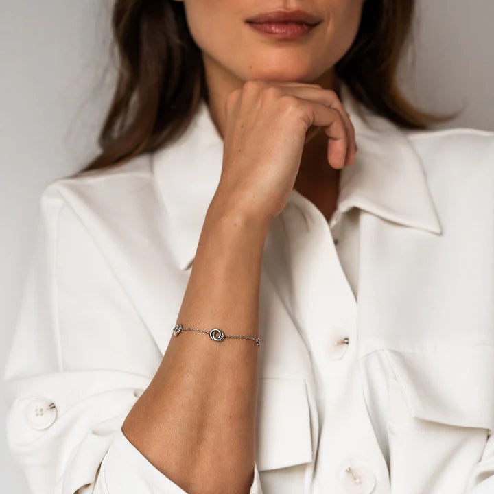 Bracelet TI SENTO Argent & Or Jaune Infini 2925SY