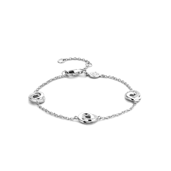 Bracelet TI SENTO Argent & Zirconium Infini 2925ZI
