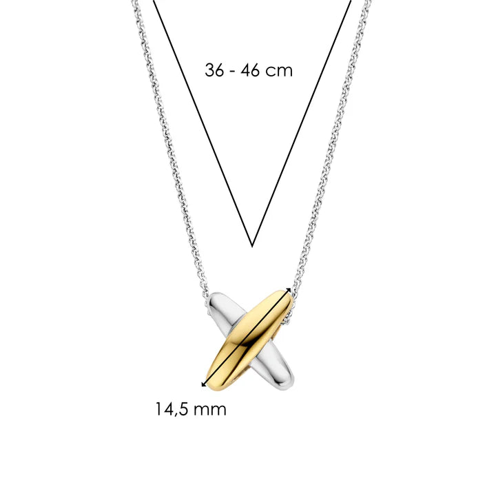 Collier TI SENTO Argent 925 Doré